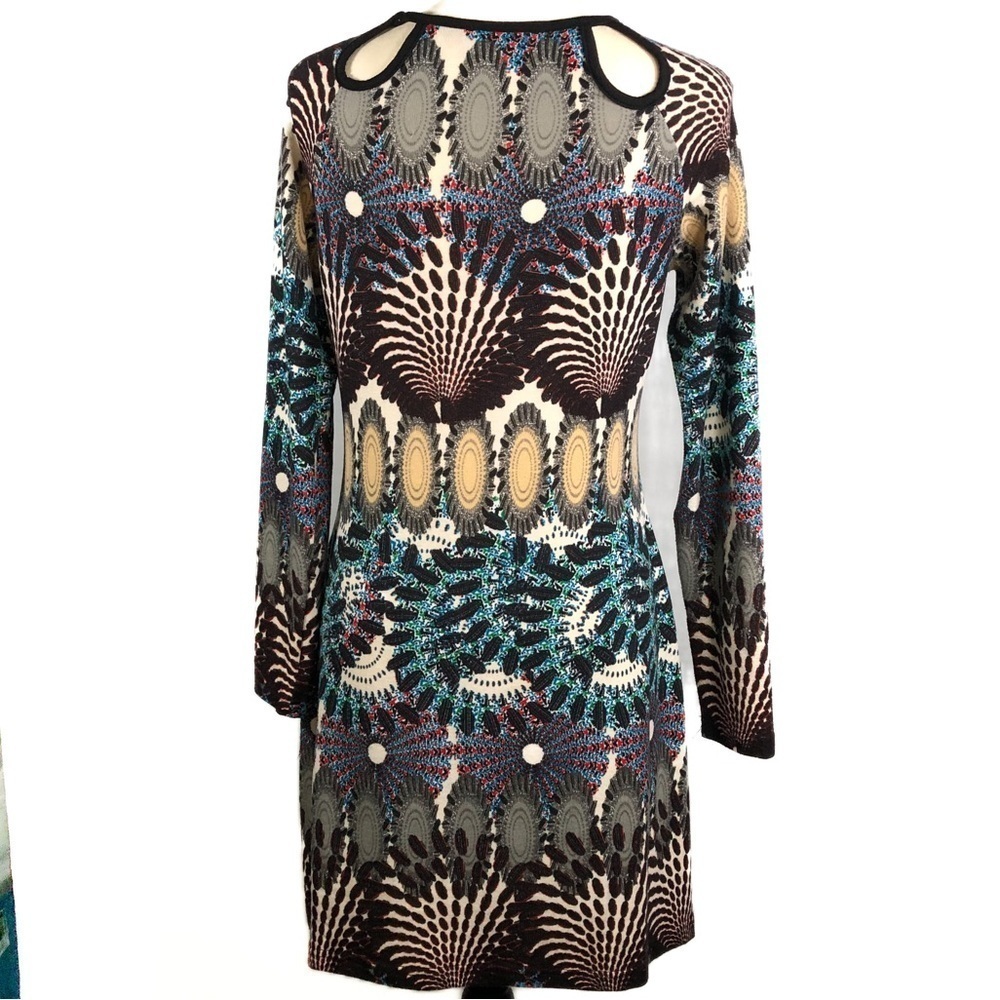 ARYEH Dress (M) Multi colored Abstract Pattern - Picture 4 of 8